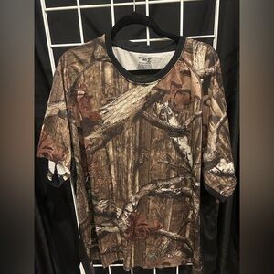 NFINITY Men's Woodland Camouflage Short Sleeve Tee